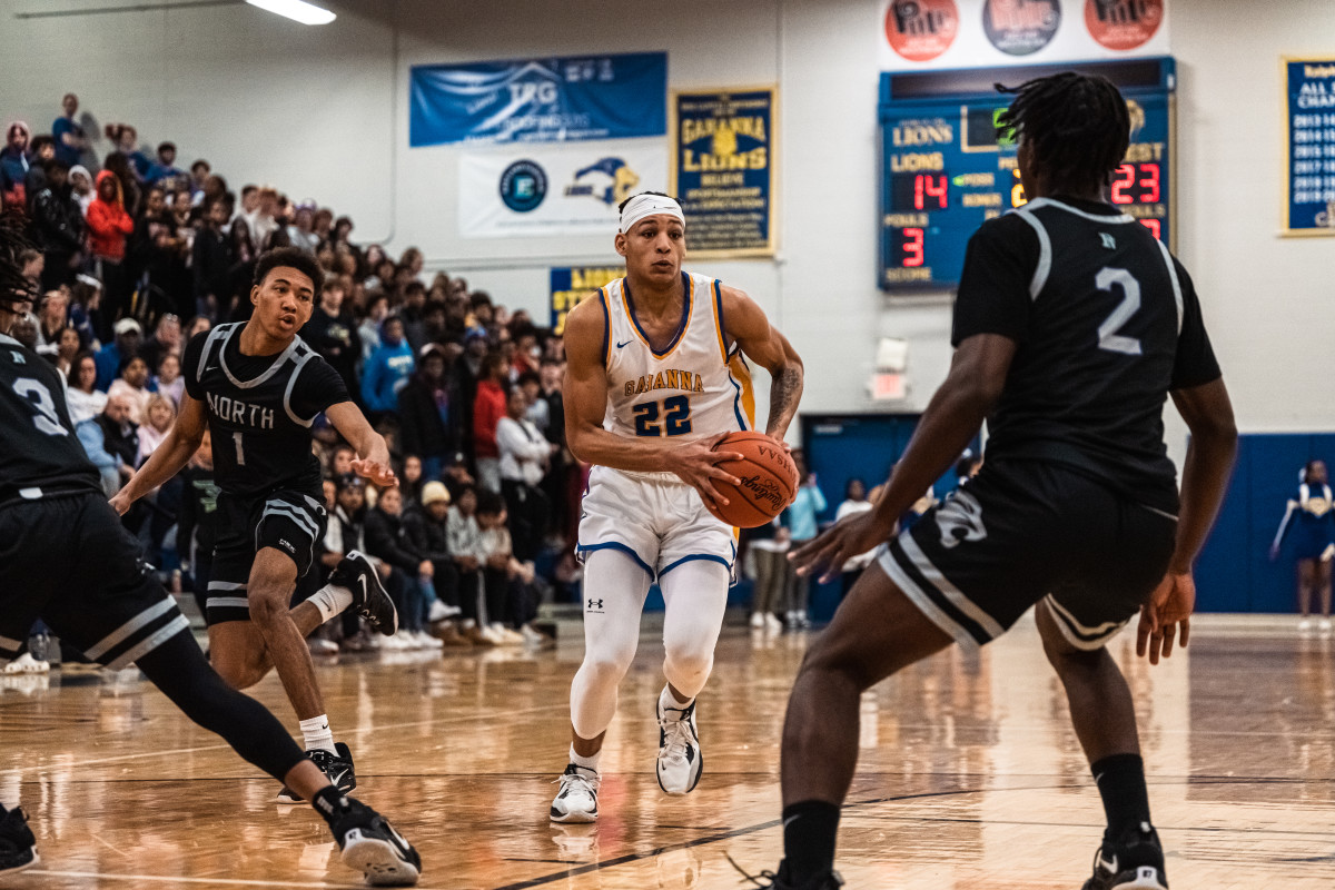 Gahanna Lincoln vs Pickerington Central boys basketball 0217223 Gabe Haferman22